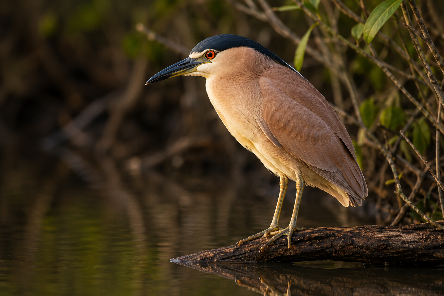 Field note Nankeen Night Heron